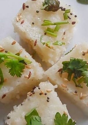A picture of Instant Farali Dhokla Idli.