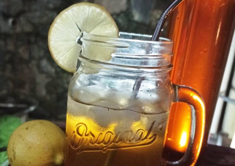 Resep Teh Jahe Lemon Madu yang Bikin Ngiler