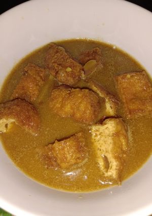 Foto resep Sayur Tahu Santan