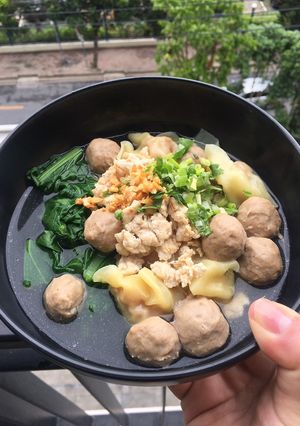 รูปของ เกี๊ยวน้ำหมูเด้ง