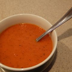 A picture of Roasted Tomato Soup.