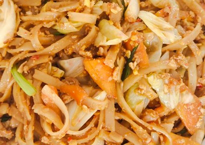 Kwetiau goreng simpel