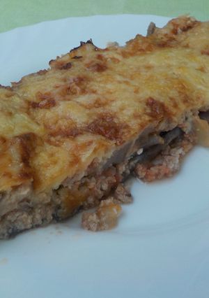 Foto principal de Berenjenas rellenas y gratinadas con huevo y queso rallado