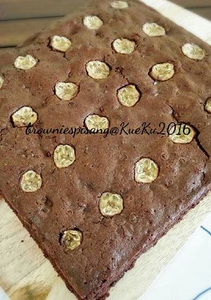 Foto resep Brownies Pisang