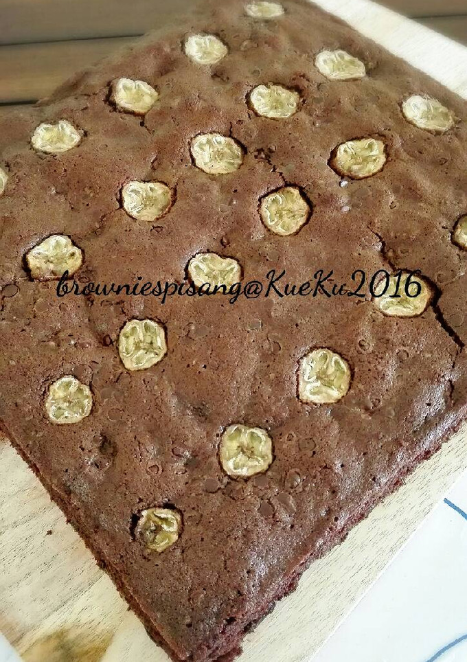 Foto resep Brownies Pisang