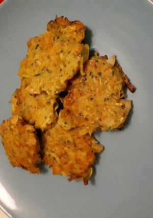 Une photo de Galettes de courgettes aux épices