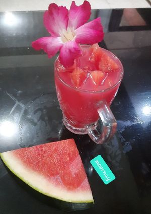 Foto resep Tarbooz Ka Sharbat (Es Semangka à la Pakistan)