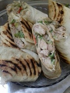 صورة لوصفة شاورما بطريقة مختلفة