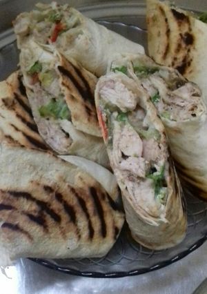 صورة لوصفة شاورما بطريقة مختلفة