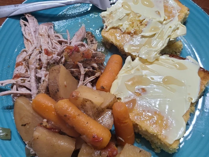 Easy Steps to Make Recipe Slow cooked pork tenderloins with vegetables that is Can Pamper Your Tongue, Appealing}