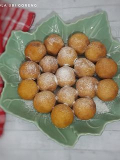 Foto resep Bola-bola ubi goreng