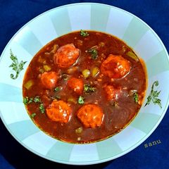 A picture of Chicken Manchurian.