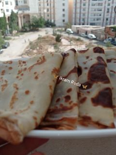 صورة لوصفة كريب بالشكولاطة