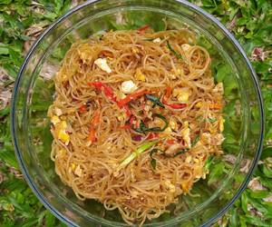Resep Mudah Bihun Goreng  Nikmat Lezat