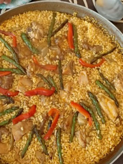 Una foto de Arroz campero