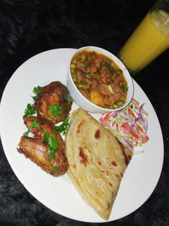 A picture of Peas beef stew.