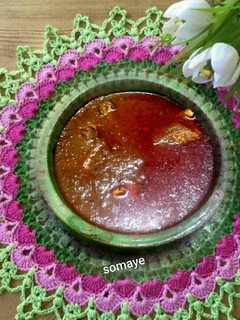 عکسی از دستور فسنجان ترش شمالی😋