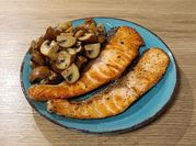 Una foto de filete de pescado dieta