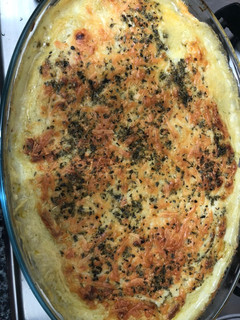 Una foto de 329. Canelones vegetarianos con bechamel de puerro (principal verdura)