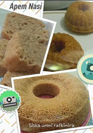 Foto resep Apem Nasi Gula Merah legiiit