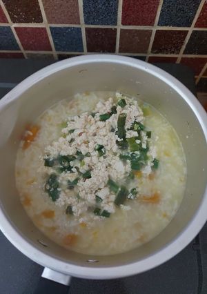 Foto resep Bubur tofu (7MO)