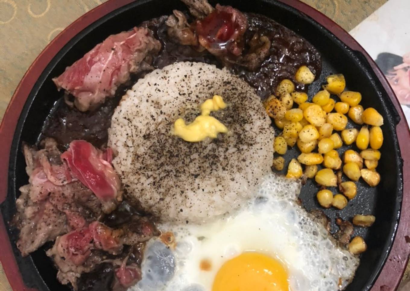BEEF PEPPER RICE ala PEPPER LUNCH
