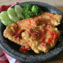 Telur crispy geprek রেসিপির প্রধান ছবি