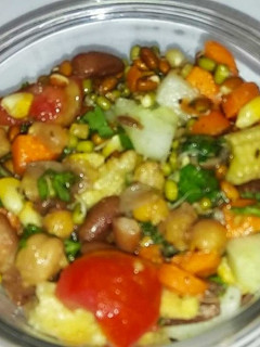 A picture of Mexican Bean Salad.