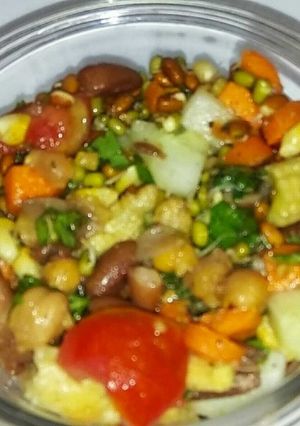 A picture of Mexican Bean Salad.