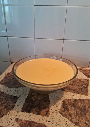 Una foto de Crema super cremosa