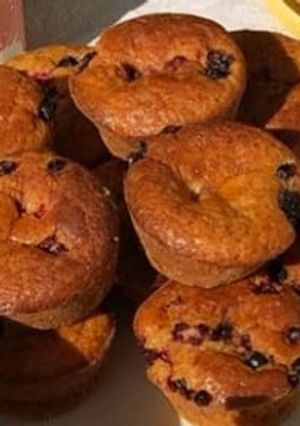 Foto de Queques de Laranja e Arandos