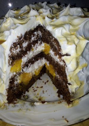 صورة لوصفة أسهل وأسرع واوفر تورتة الحلة 🎂