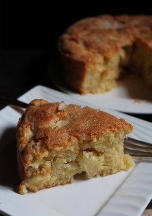 Una foto de Torta de manzana