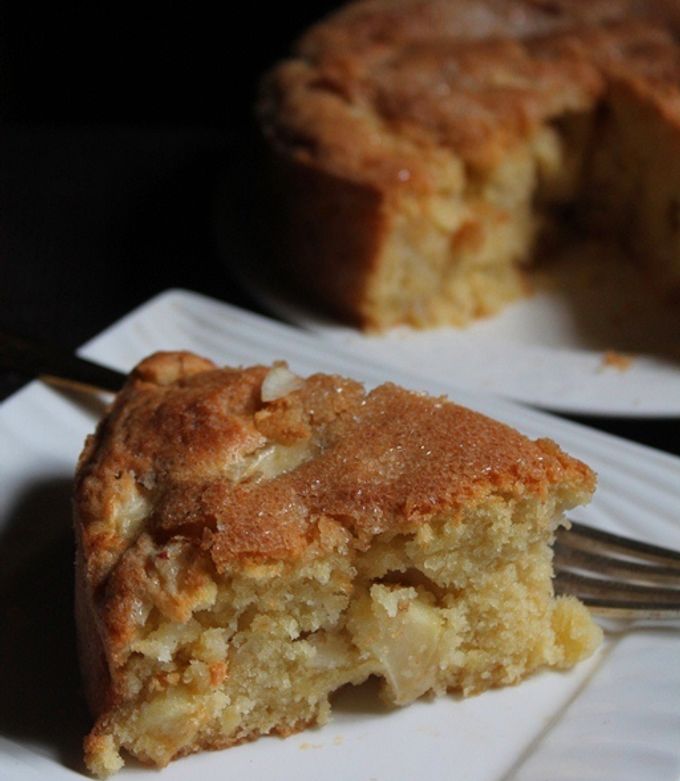 Una foto de Torta de manzana
