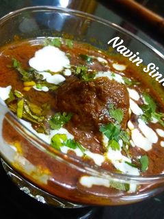 A picture of Malai Kofta.
