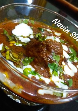 A picture of Malai Kofta.
