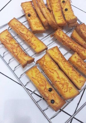 Foto resep Stick roti tawar keju simpel banget