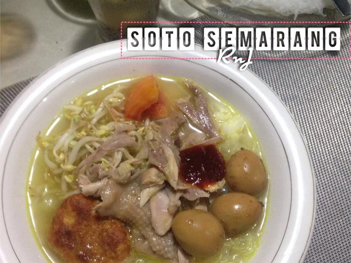 Ini dia! Resep memasak Soto Semarang yang gurih
