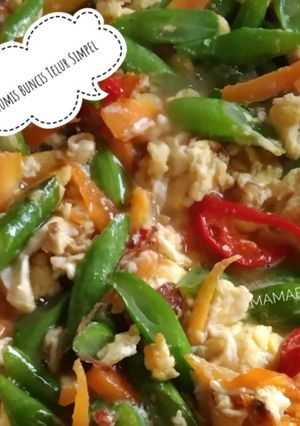 Foto resep Tumis Buncis Telur Simpel