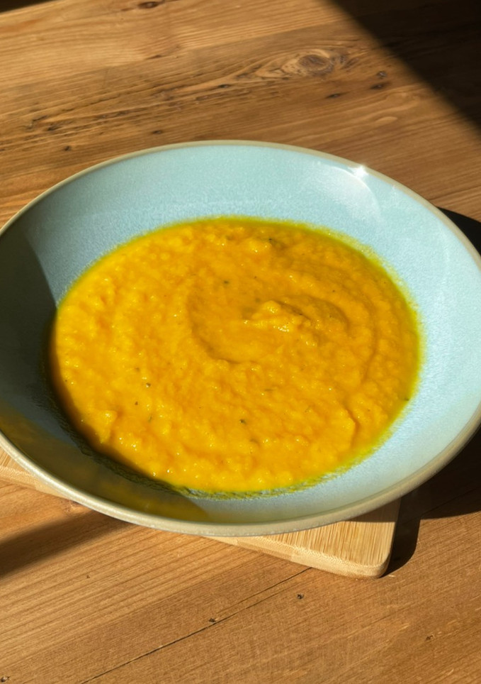 A picture of Warming Carrot & Parsnip Soup 🥕.