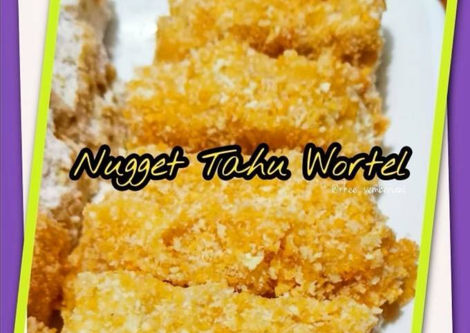 Resep Nugget Tahu Wortel yang Enak Banget