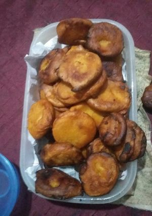 Una foto de Bocadito o buñuelo de zapallito coreano