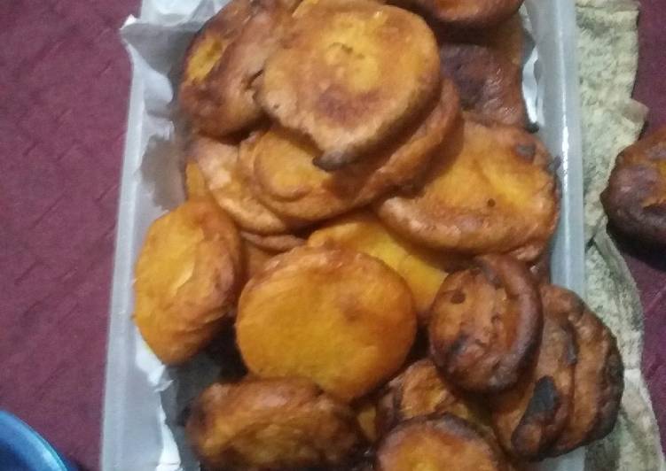 Bocadito o buñuelo de zapallito coreano