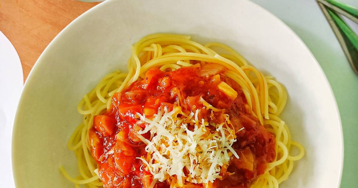 Resep Spaghetti Bolognese oleh Mama AL Cookpad