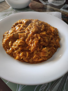 Una foto de Pollo al curry
