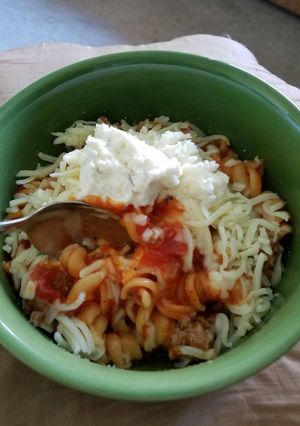 A picture of Lasagna Soup.