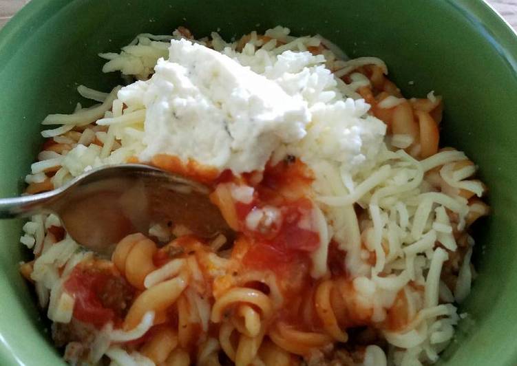 Recipe of Quick Lasagna Soup