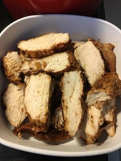 Una foto de Filete de pechuga de Pollo en Olla Rápida