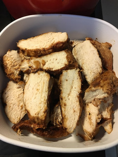 Una foto de Filete de pechuga de Pollo en Olla Rápida