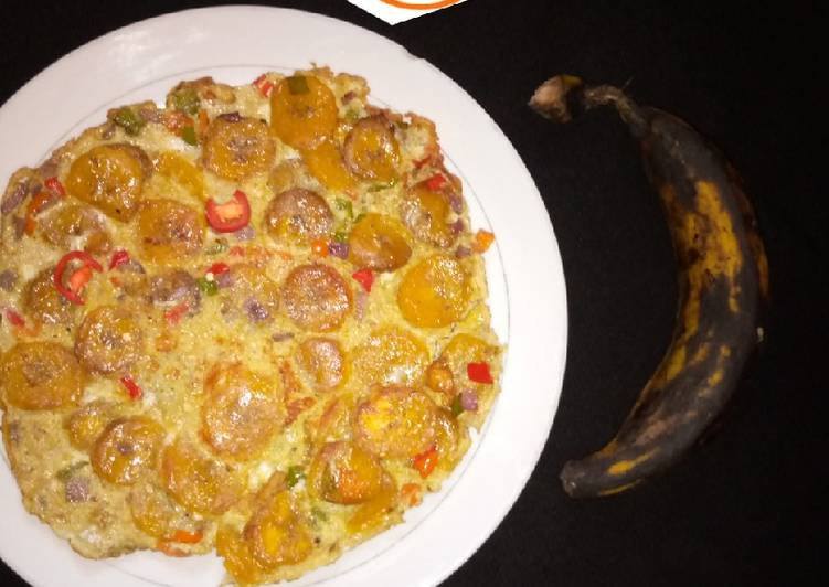 Recipe of Super Quick Plantain frittata